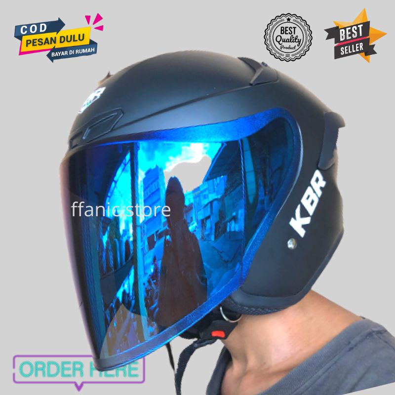 Jual Helm Dewasa Murah half face TTC KBR model NFJ Kairoz Shopee