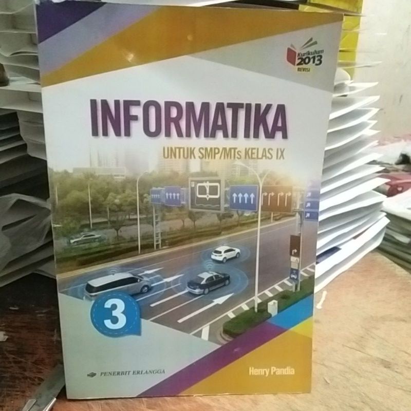 Jual Buku Informatika SMP Kelas 3-9 Penerbit Erlangga | Shopee Indonesia