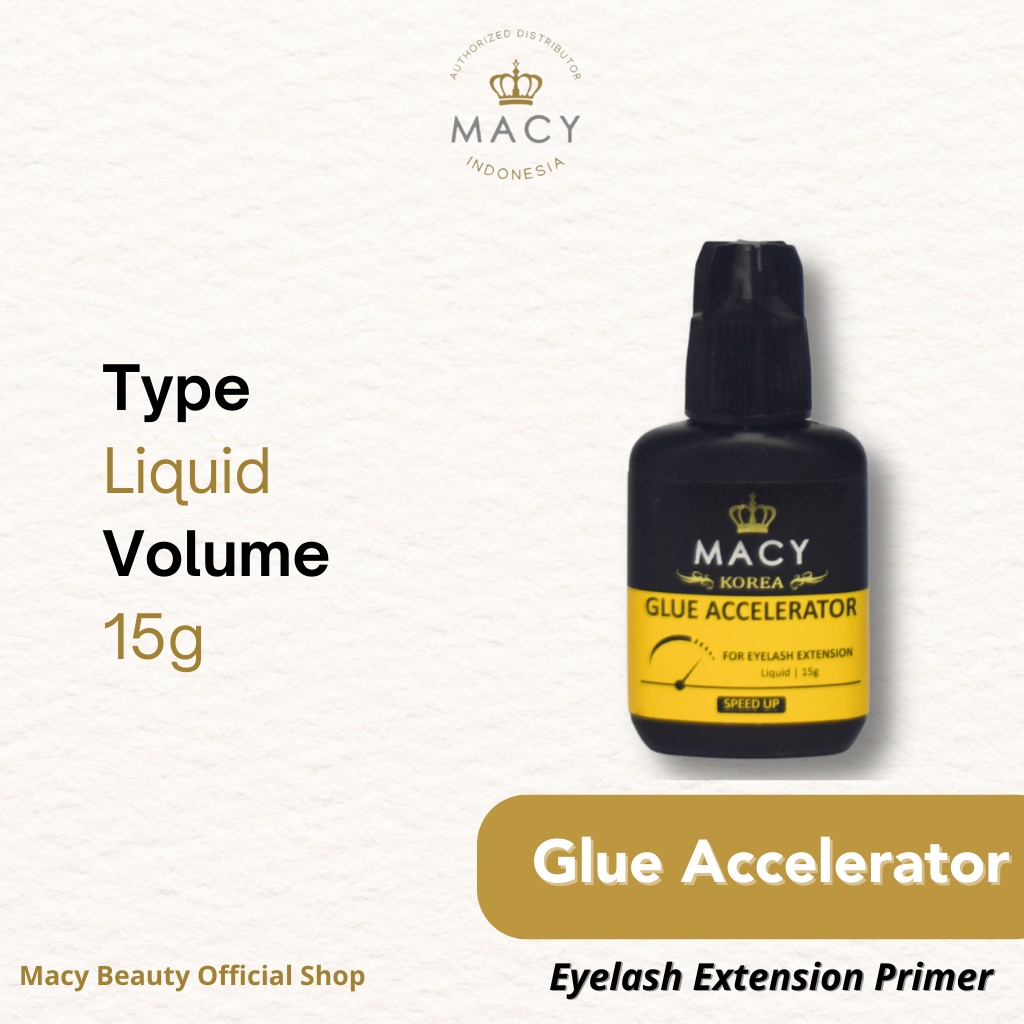 Jual Macy Glue Accelerator (15g) for Eyelash Extension Shopee Indonesia