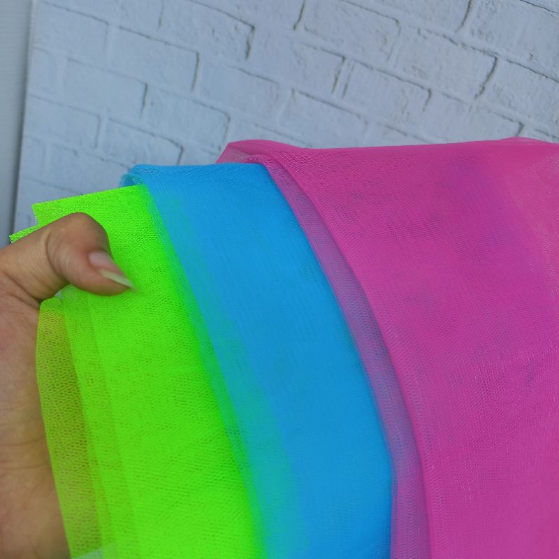 Jual BAHAN KAIN TILE HALUS LEMBUT LEMES SOFT TUTU TULLE MESH HALUS ...