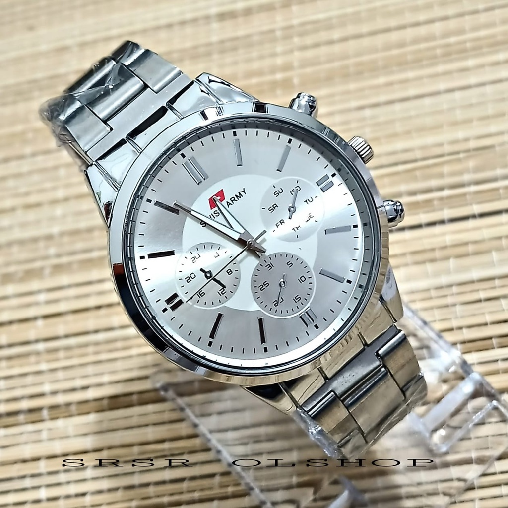 Jual JAM TANGAN TRENDI PRIA TERLARIS-JAM TANGAN PRIA TALI RANTAI