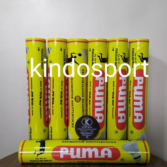 Jual Badminton Kock Cock Sm Kok Puma Kemasan Kuning Shuttlecock 