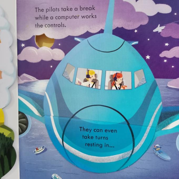 Jual Buku Usborne Peep Inside Plane How A Plane Works Peek Inside ...