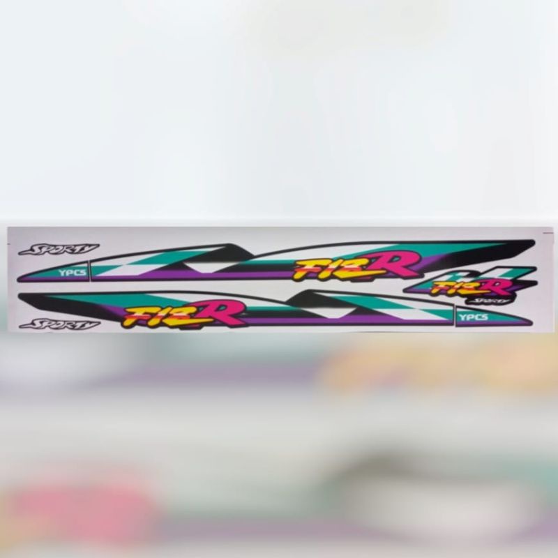 Jual Sticker Striping Yamaha Fiz r Sporty Tahun 96 97 98 Hitam Copy ...