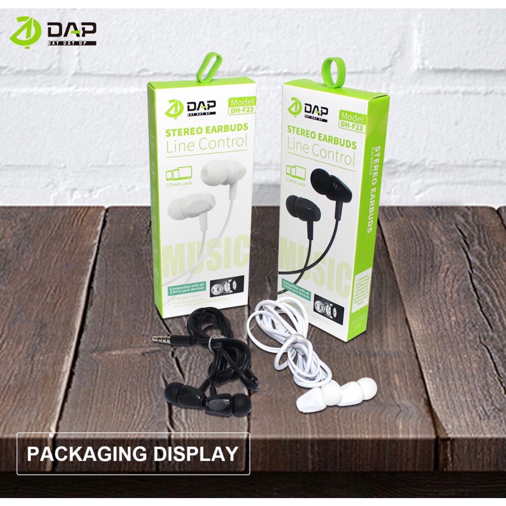 Jual DAP DH-F23 Earphone Hifi Stereo Sound Bass Original PER PCS ...