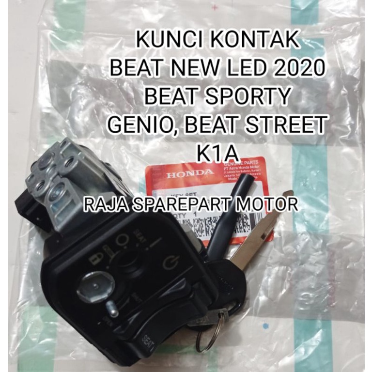 Jual KUNCI KOTAK KEY SET BEAT NEW LED BEAT STREET GENIO KODE PART K1A ...