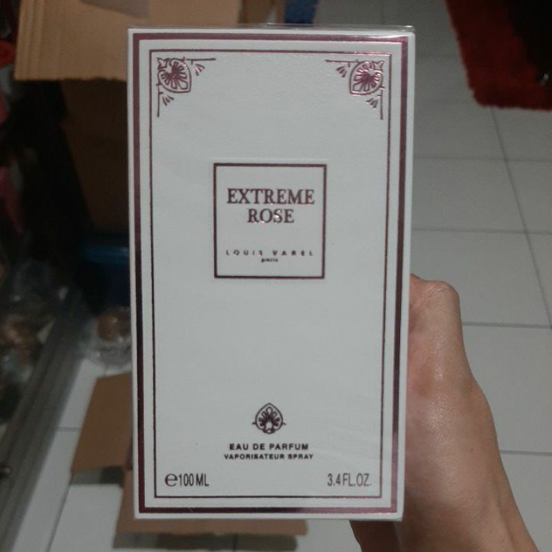 Jual louis varel paris Parfum EDP Extreme rose 100 ml Original 100% ...