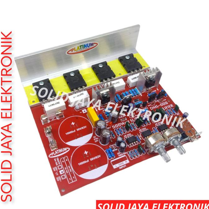 Jual kit power subwoofer 500w dms009 platinum amplifier subwoofer dms