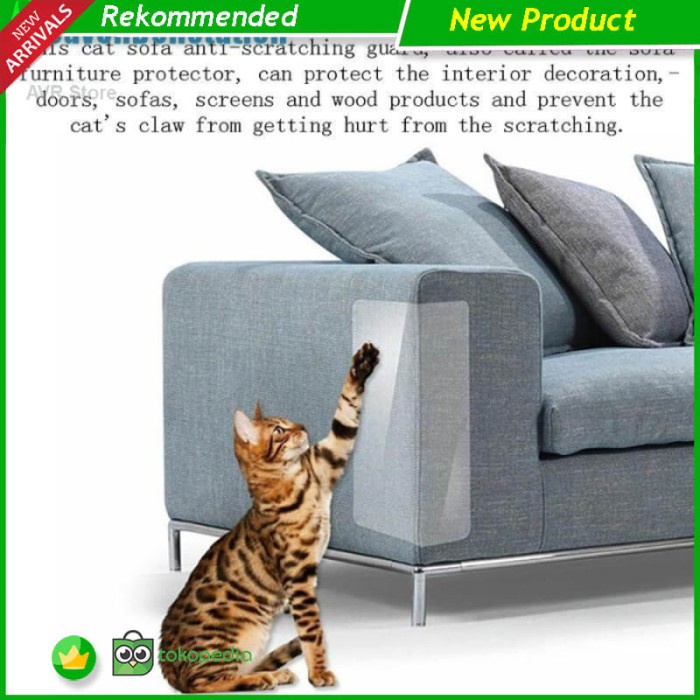 Jual Segera Miliki New Hdn 2Pcs Pad Pelindung Sofa Anti Cakar Kucing