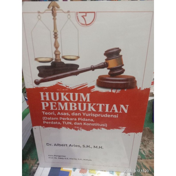 Jual Hukum Pembuktian Teori Asas Dan Yurisprudensi Shopee Indonesia