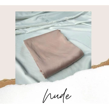 Satin Wrap Skirt Rok Lilit Satin_ArvaShop.Id