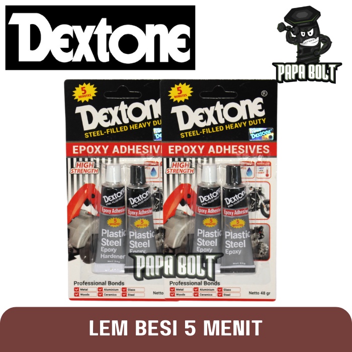 Jual Lem Besi Dextone Menit Gram Shopee Indonesia