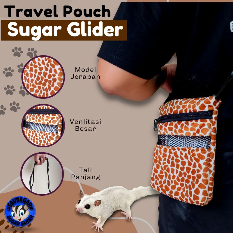 Travel pouch 2024 sugar glider