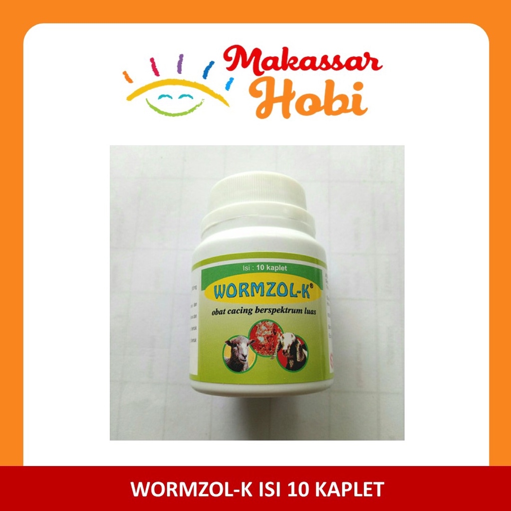 Jual Medion Wormzol K 10 Kaplet Obat Cacing Hewan Ternak Sapi Kambing ...