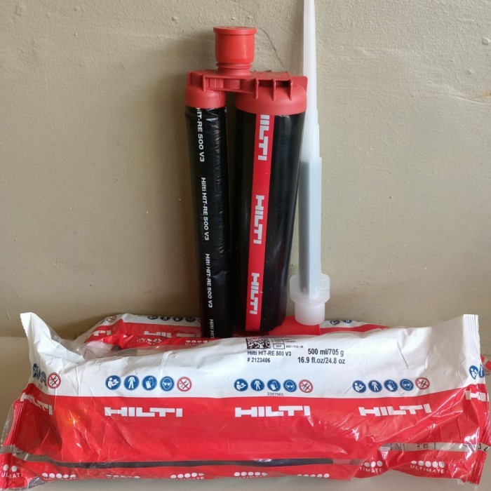 Jual Lem Material Hit Re 500 V3/500 Ml Chemical Anchor Hilti | Shopee ...