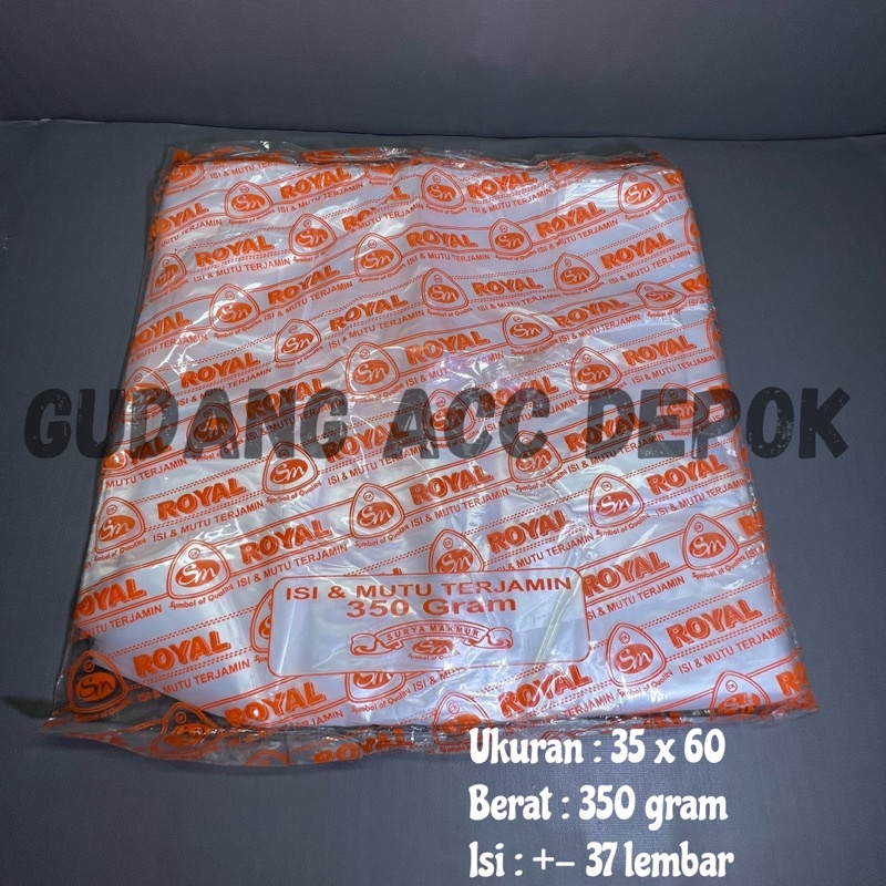 Jual Hd Kantong Plastik Kresek HDPE Bening / Transparan 250Gram Uk 28 ...
