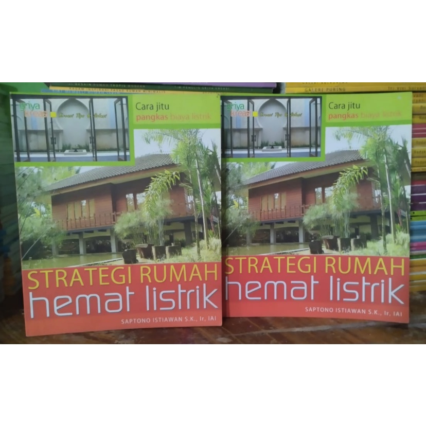 Jual Buku STRATEGI RUMAH HEMAT LISTRIK - CARA PANGKAS BIAYA LISTRIK