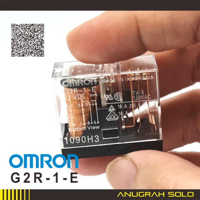 Relais électrique G2R-1A-E 12VDC - 6 Broches 16A 250VAC - Pour Projets électroniques