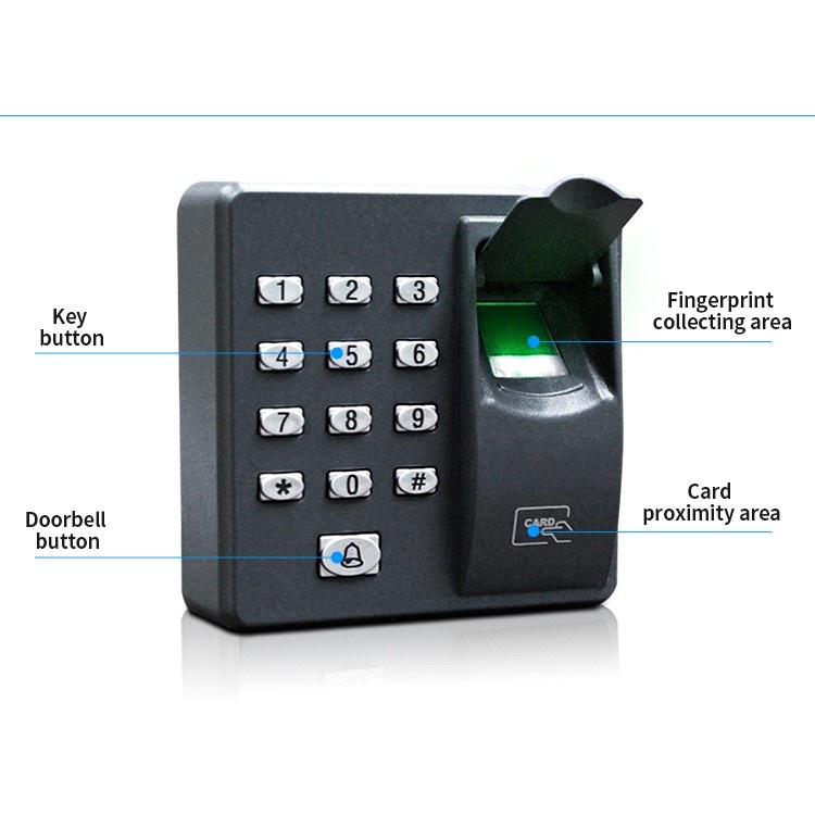 Jual Fingerprint Reader X6 Zkteco Access Control Mesin Akses Sidik Jari ...