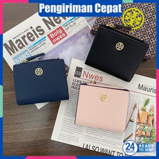 Jual TORY BURCH Dompet Lipat Wanita Asli Kulit Impor Pemegang