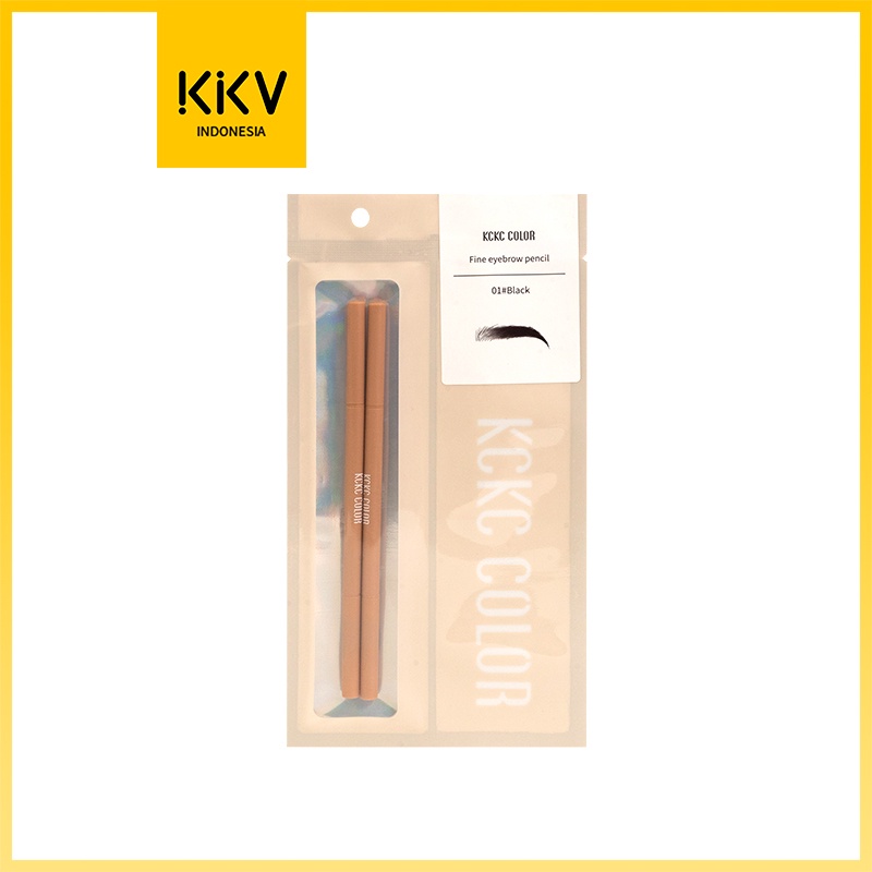 Jual KKV KCKC COLOR Fine Eyebrow Pencil 01 Black 0.2g Shopee