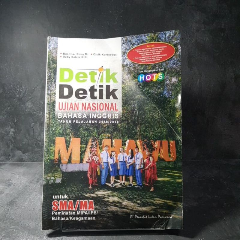 Jual Buku Detik Detik Ujian Nasional Bahasa Inggris Sma