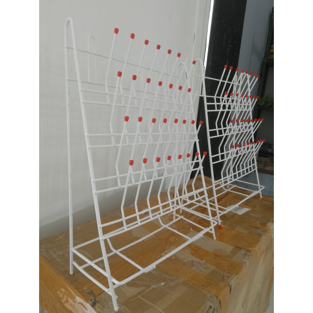 Jual 32 Pegs Drying Rack Laboratorium READY STOK | Shopee Indonesia
