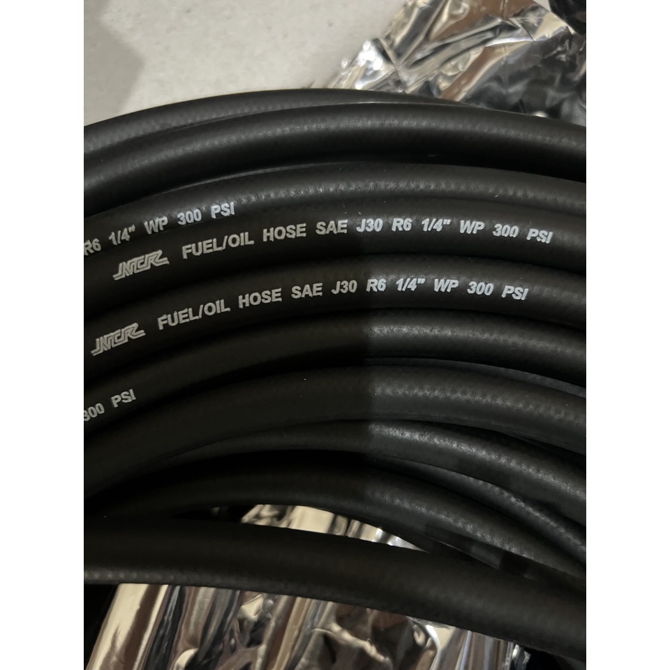 Jual Selang NCR Fuel Oil Hose 6MM Ukuran 1/4" Harga PER METER Shopee