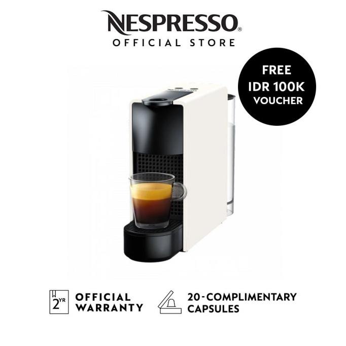 Jual Nespresso Essenza Mini C30 Coffee Machine, White (Mesin Kopi) Shopee Indonesia