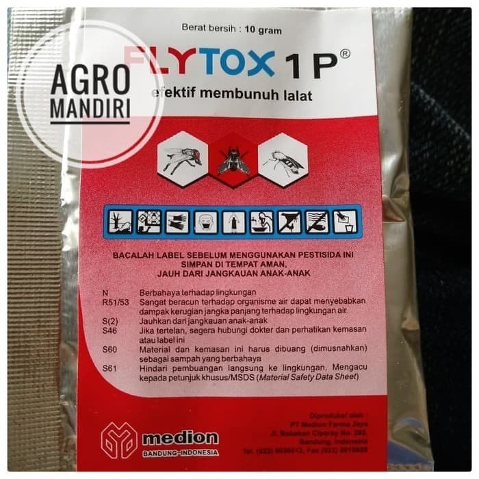 Jual Code ID Obat Racun Pestisida Hama Lalat Flytox 100 gram *q ...