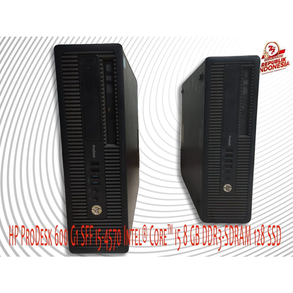 Jual HP ProDesk 600 G1, CPU Build UP, INTEL XEON E3-1226 (Lebih kencang ...