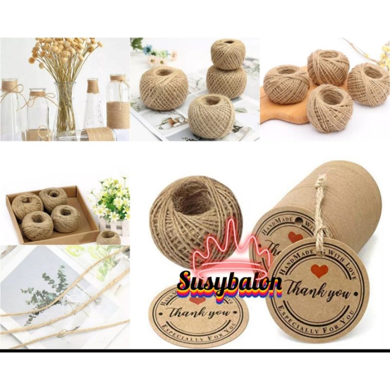 Jual Tali Rami per roll 50 mtr / Tali Goni | Shopee Indonesia