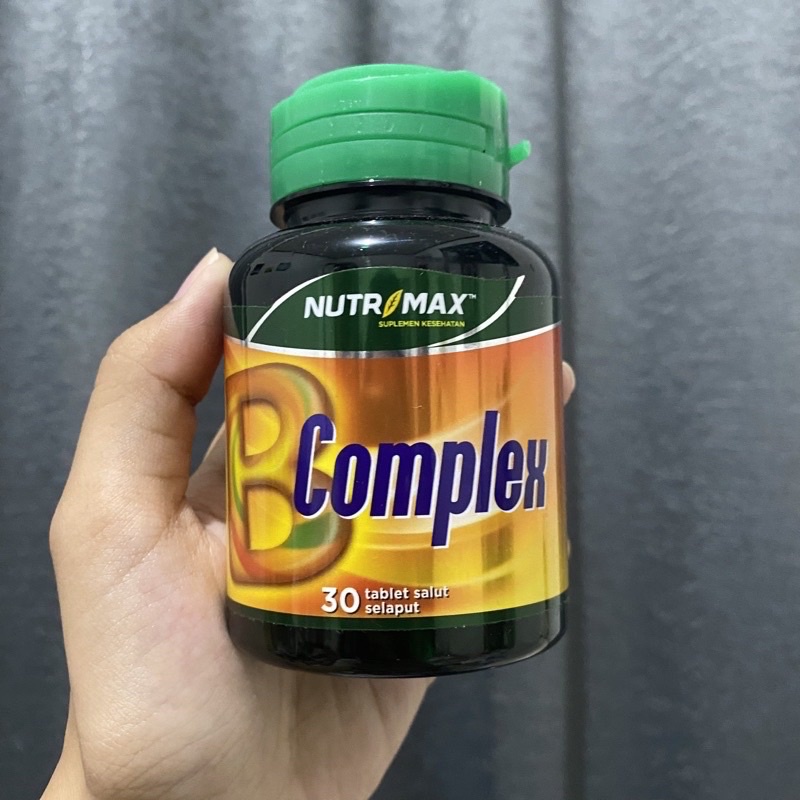 Jual Nutrimax B Complex Vitamin B Kompleks @ 30 Tablet | Shopee Indonesia