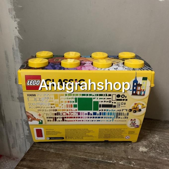 Jual Lego 10698 Classic Large Creative Brick Box Shopee Indonesia