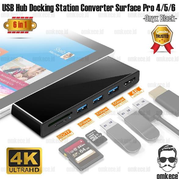 Surface Pro 4/5/6 Adapter with 4K HDMI, Thunderbolt 4 (8K