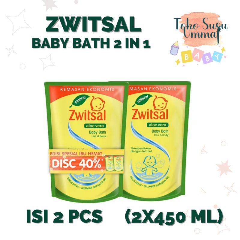 Jual ZWITSAL Baby Bath Hair Body Sabun Mandi Zwitsal 2 In 1 Hair & Body ...