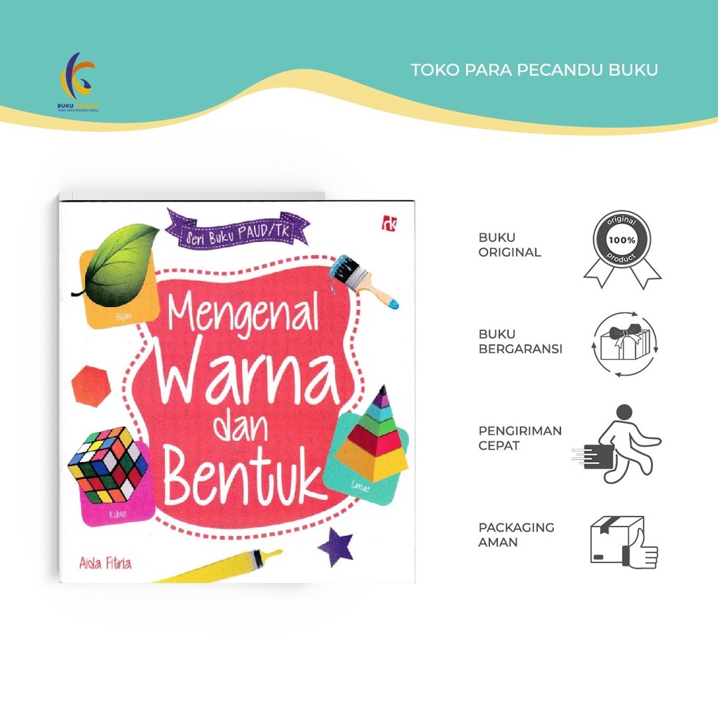 Jual [SALE] BUKU ANAK - SERI BUKU PAUD/TK MENGENAL WARNA DAN BENTUK ...