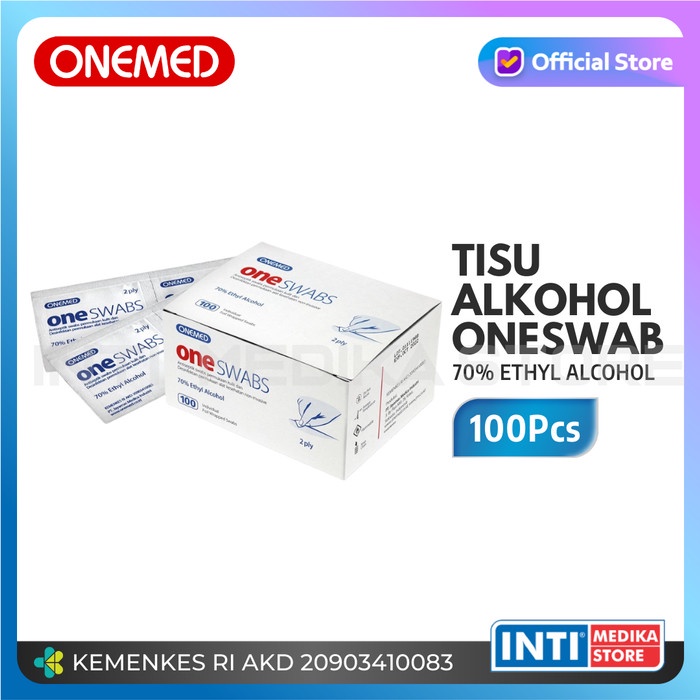 Jual Murah Onemed Tisu Alkohol Oneswab Alkohol Swab One Swab