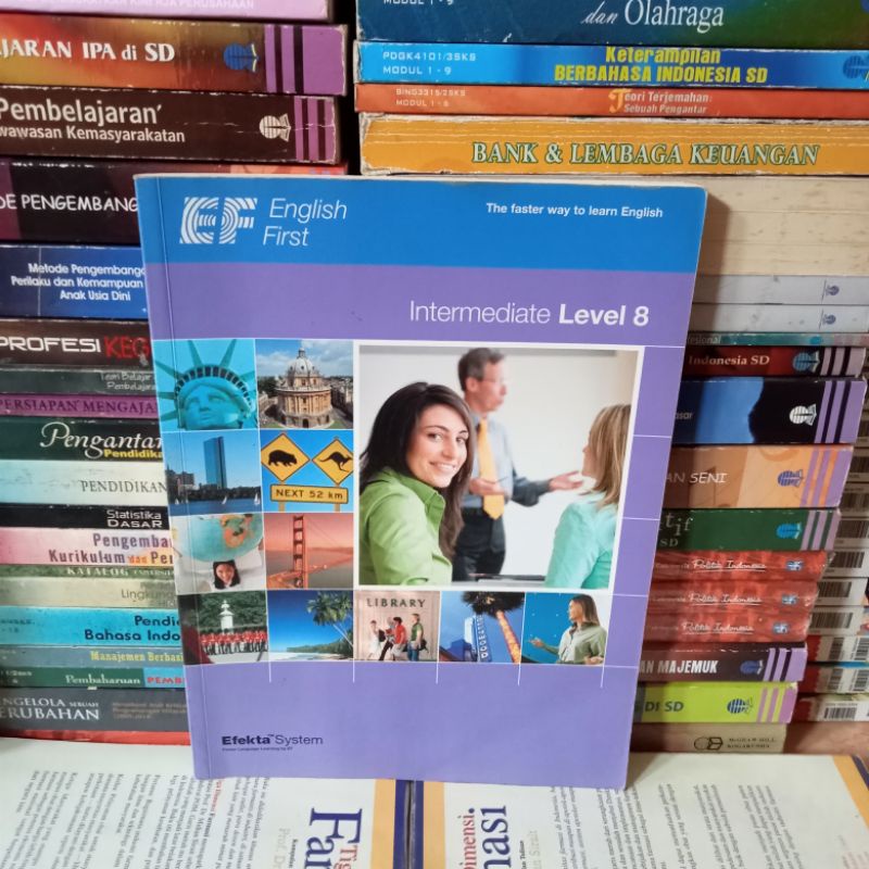 Jual BUKU EF ENGLISH FIRST INTERMEDIATE LEVEL 8. | Shopee Indonesia