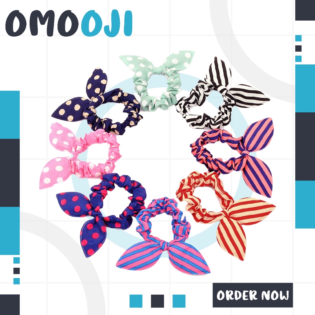 Jual Omooji - Kunciran Rambut Chibi / Jepitan Ikat Kuncir Rambut Chibi