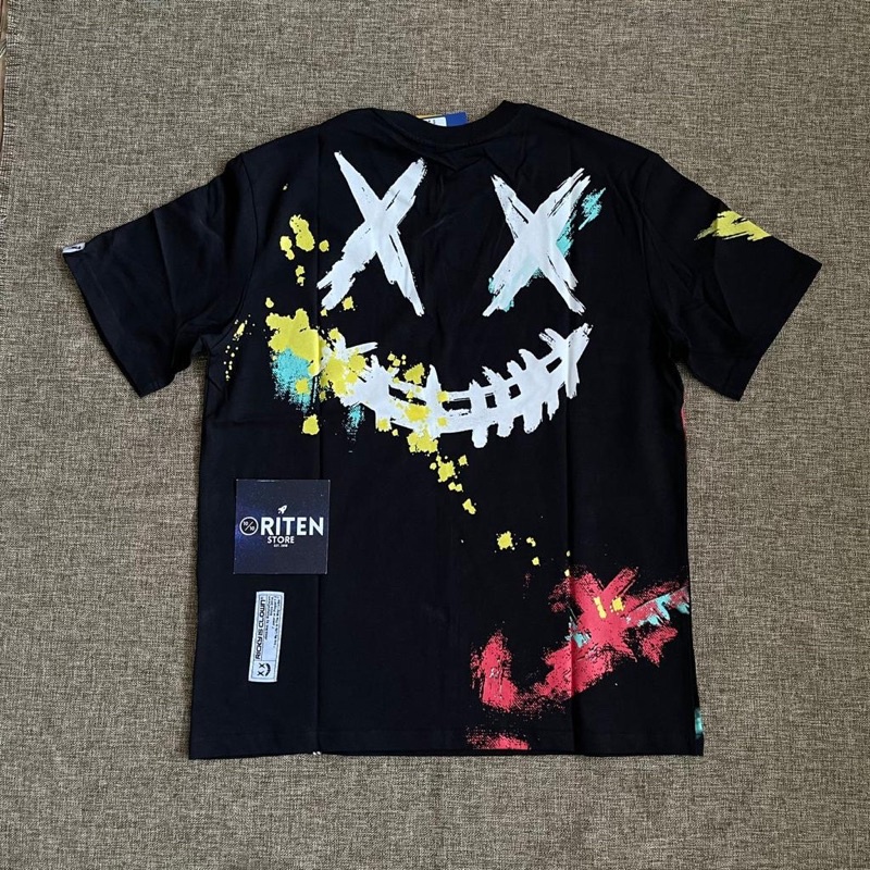 Jual RIC Ricky Is Clown Tear Heart Graffiti Tee Black Original ...