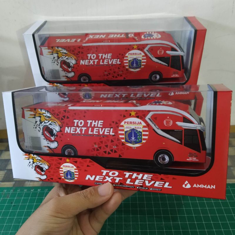 Jual Miniatur Bis Kertas Persija Jakarta Skylander R New Armada Shopee Indonesia