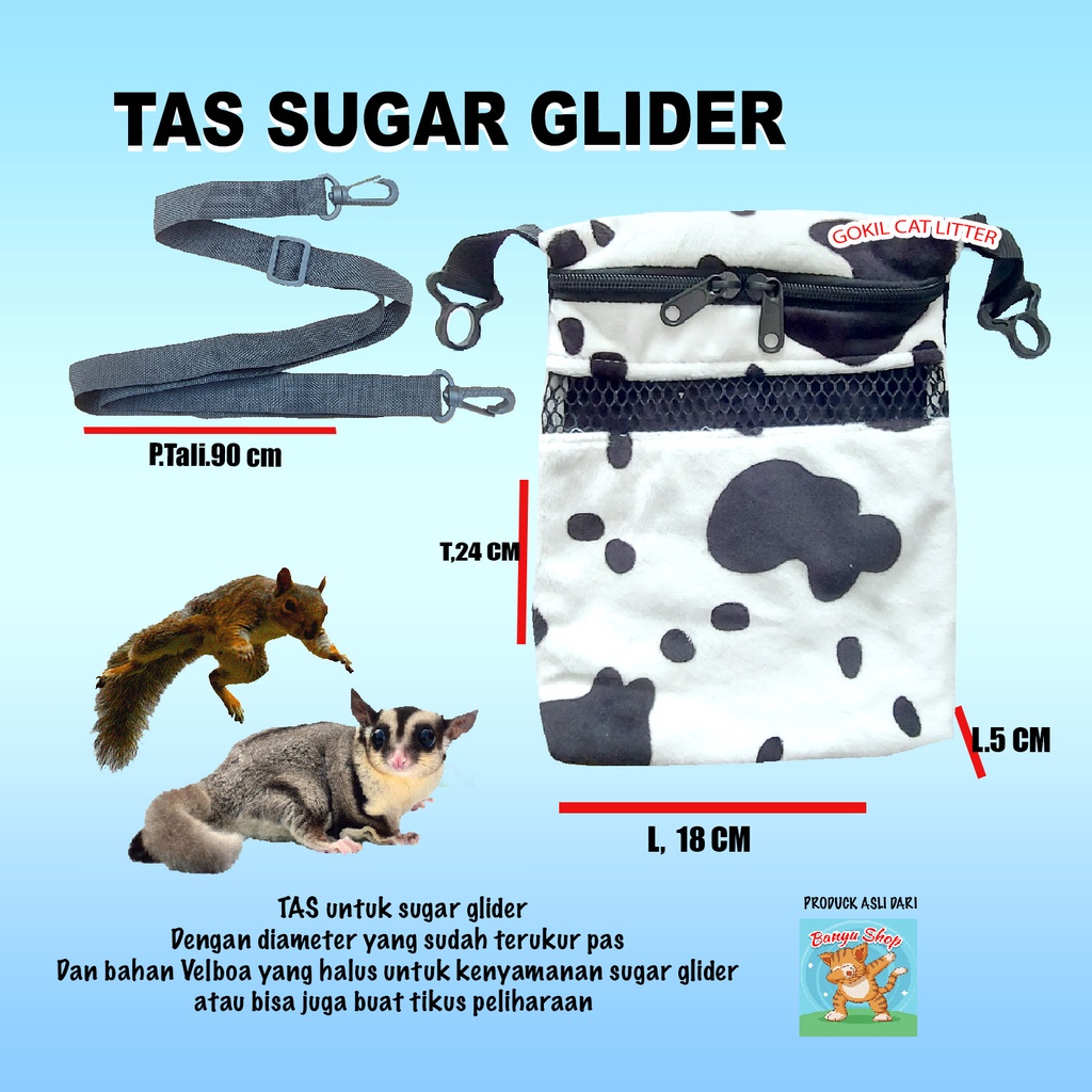 Sugar Glider Bonding Pouch Tragetasche - Schlingen-Schlafsack Für Kleine Haustiere
