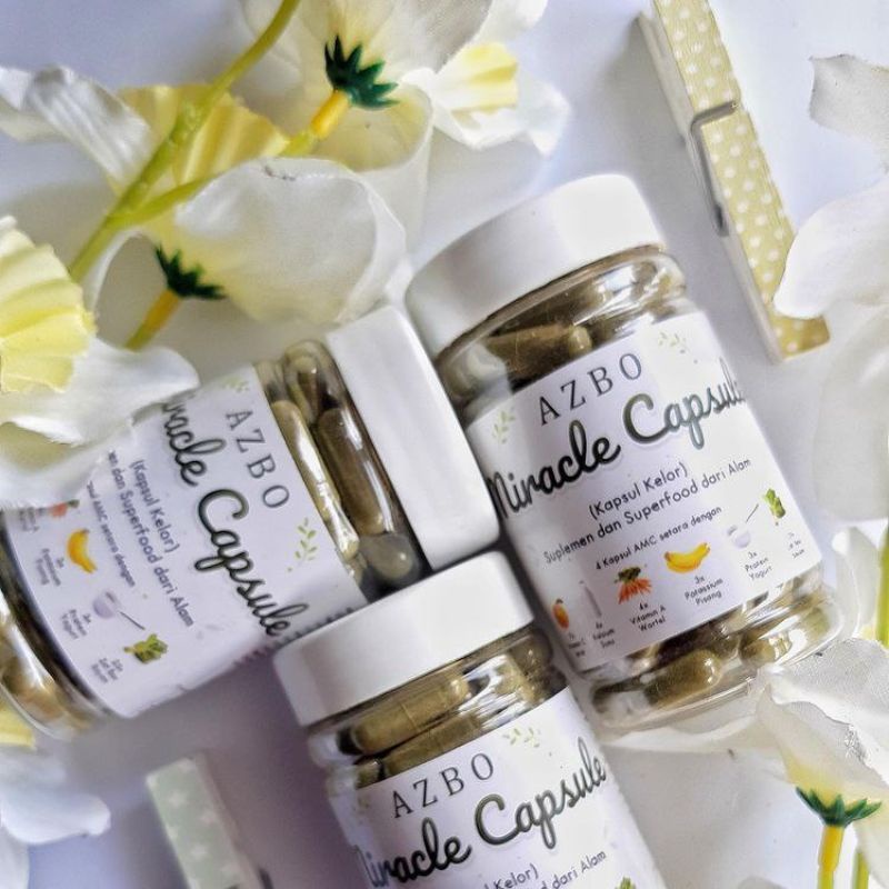 Jual Azbo Miracle Capsule (Kapsul Kelor) | Shopee Indonesia
