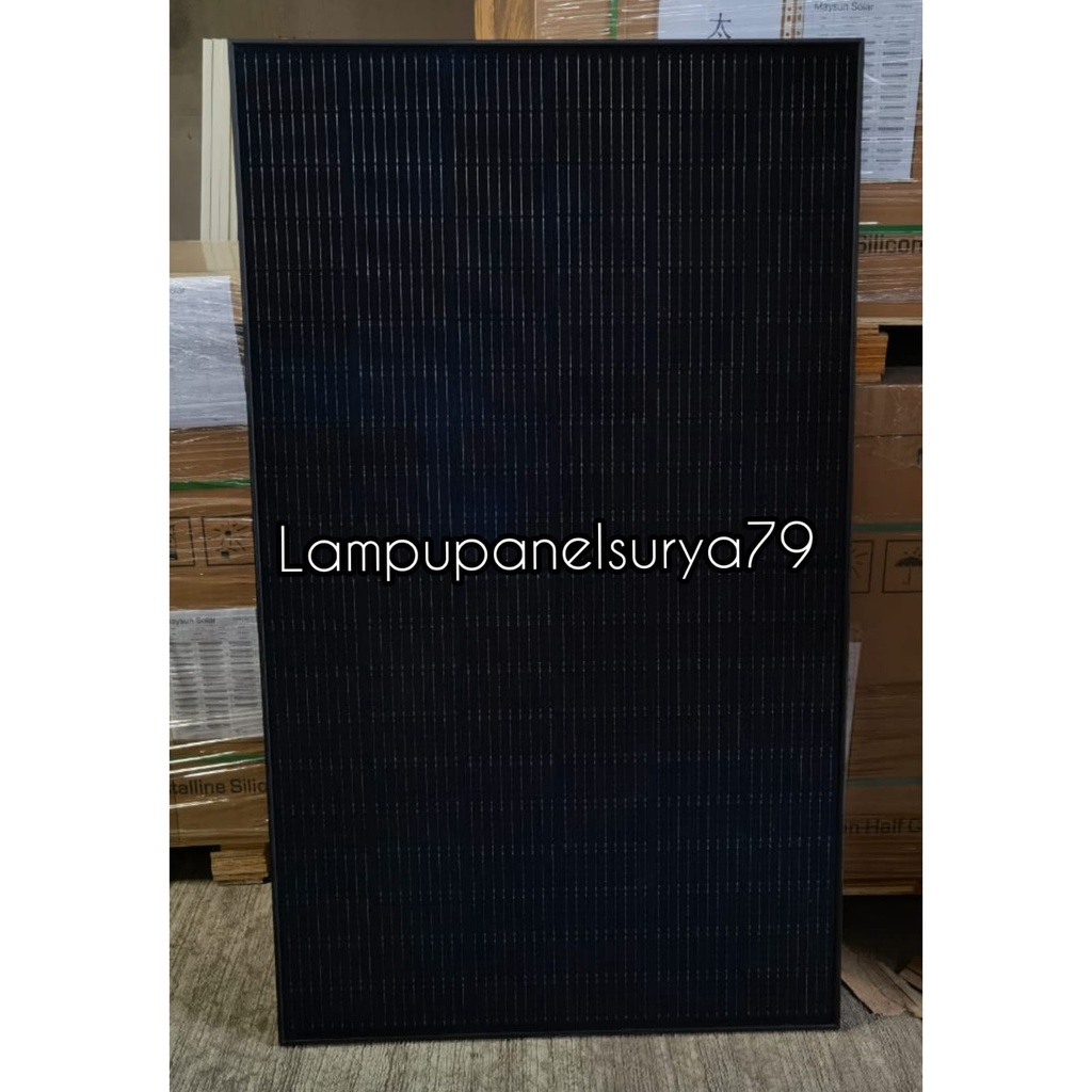 Jual Solar Panel Surya Solarcell PV Maysun 370WP Mono Full Black Mono ...