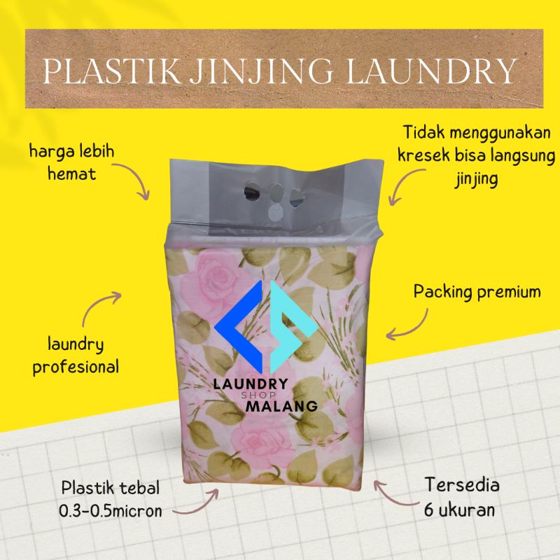 Jual Plastik Jinjing Jari Laundry Hd Jinjing Laundry G Shopee Indonesia