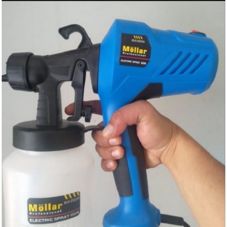 Jual Spray Gun Electric Mollar Esg 300 Alat Semprot Cat Listrik Shopee Indonesia 4139