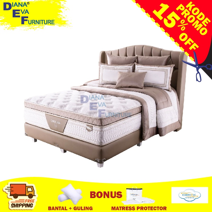 Jual Comforta Comfort Dream Full Set ( Kasur + Divan + Sandaran ...