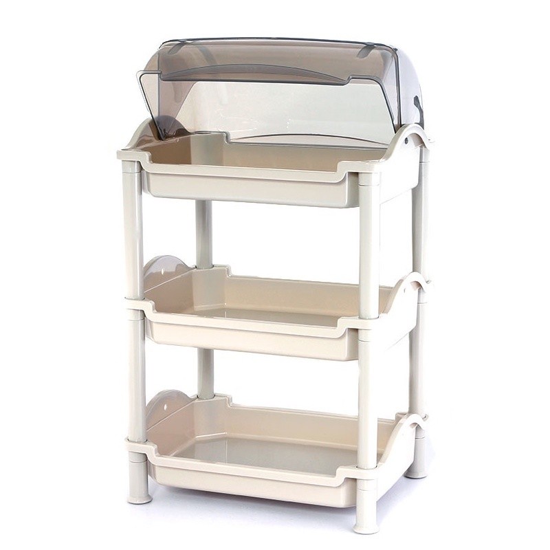 Jual GREEN LEAF 4023 SUSUN 3 BREAD CASE DELISH RACK RAK DAPUR ROTI 4023 ...