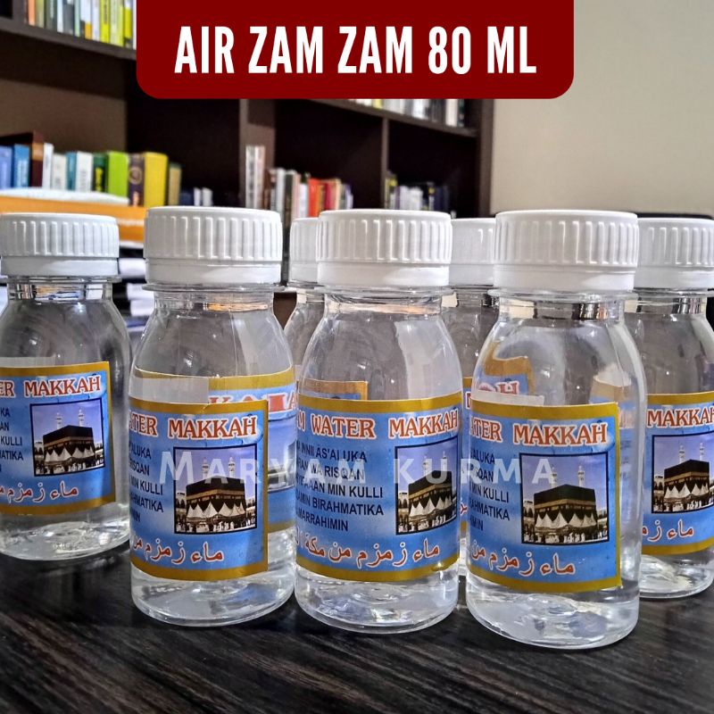 Jual Air Zam Zam Botol 80 Ml Asli Original Medan Air Zamzam Shopee Indonesia 0389